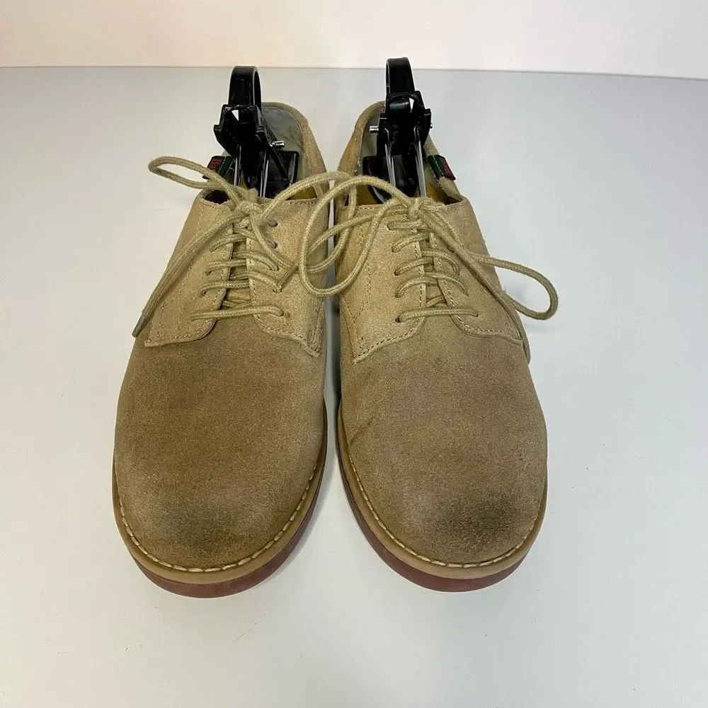Bass Vintage Men’s Suede Leather Brown Lace Up Casual Sz 9D